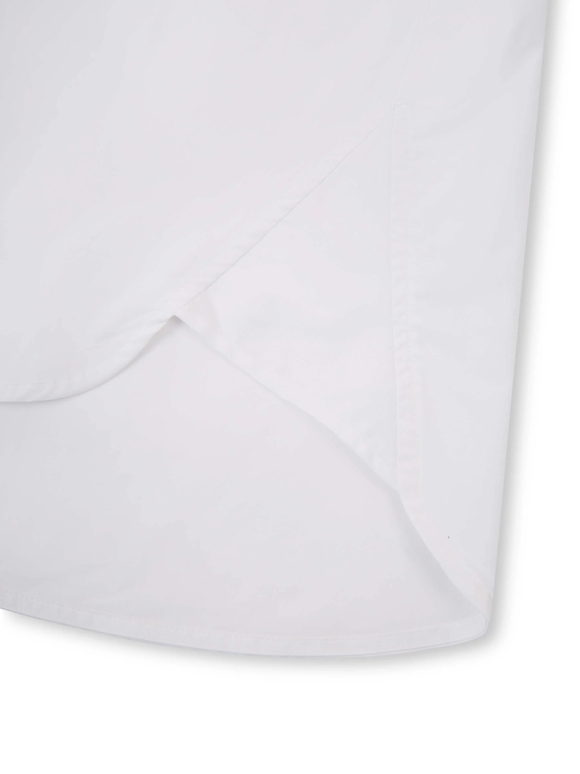 ‘EASY DOES IT’ COTTON BOX PLEAT SHIRT WHITE - Image 6