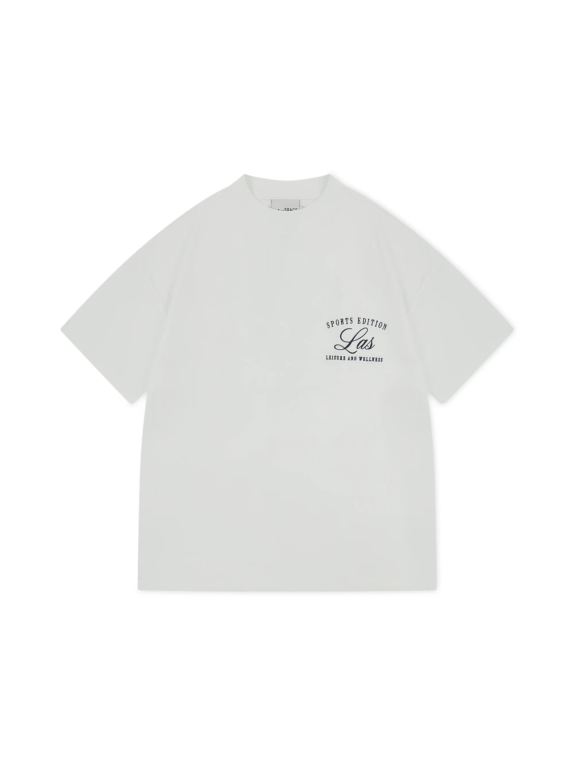 L.A-S VARSITY OVERSIZED T-SHIRT WHITE - Image 5
