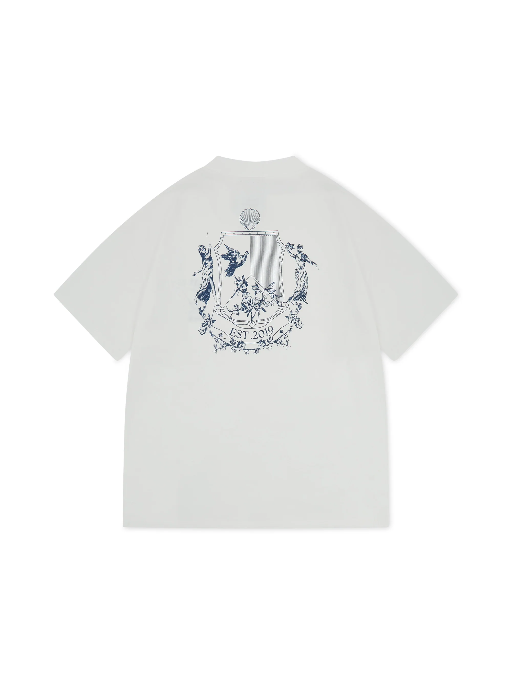 L.A-S VARSITY OVERSIZED T-SHIRT WHITE - Image 6