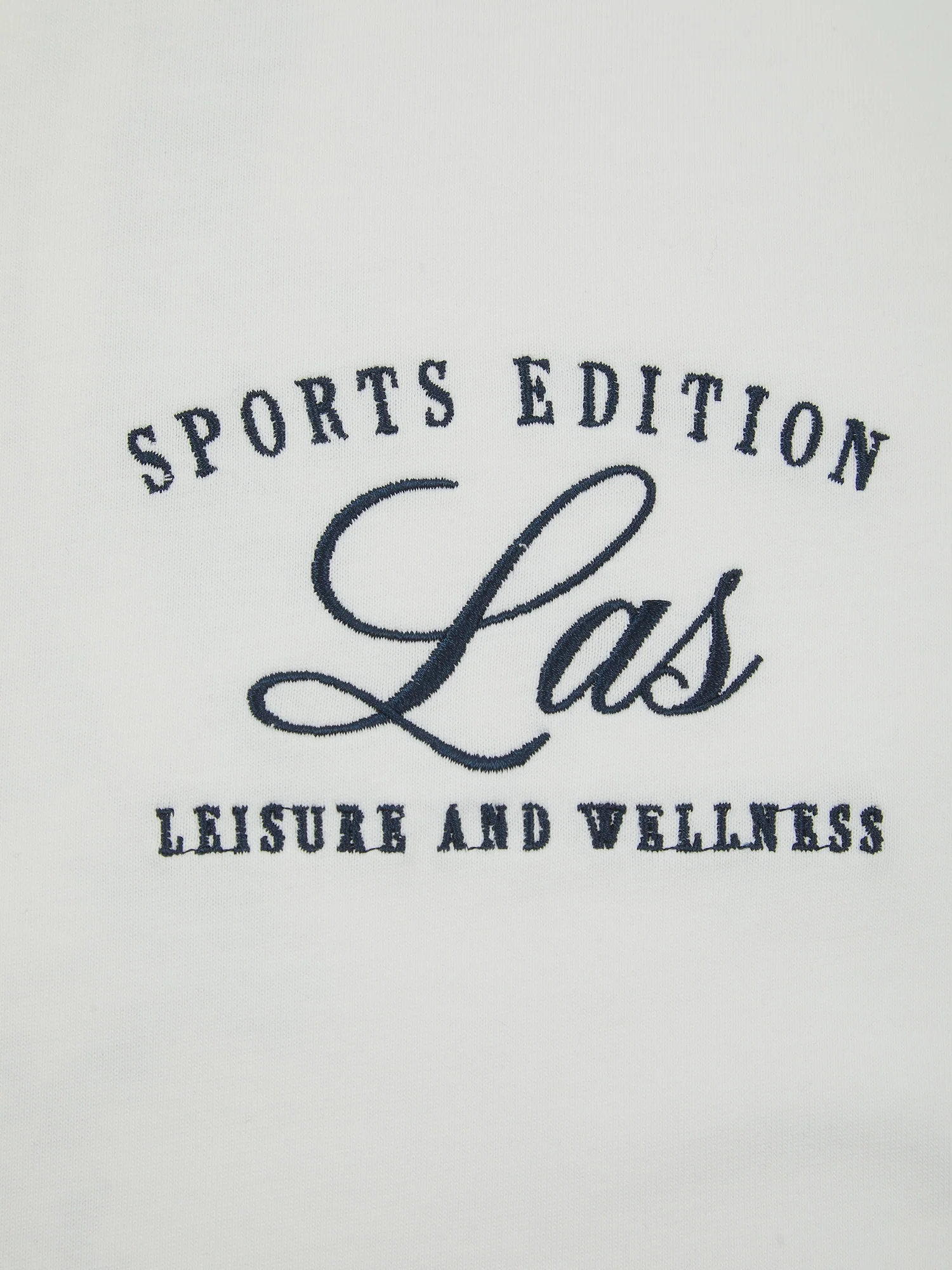 L.A-S VARSITY OVERSIZED T-SHIRT WHITE - Image 7