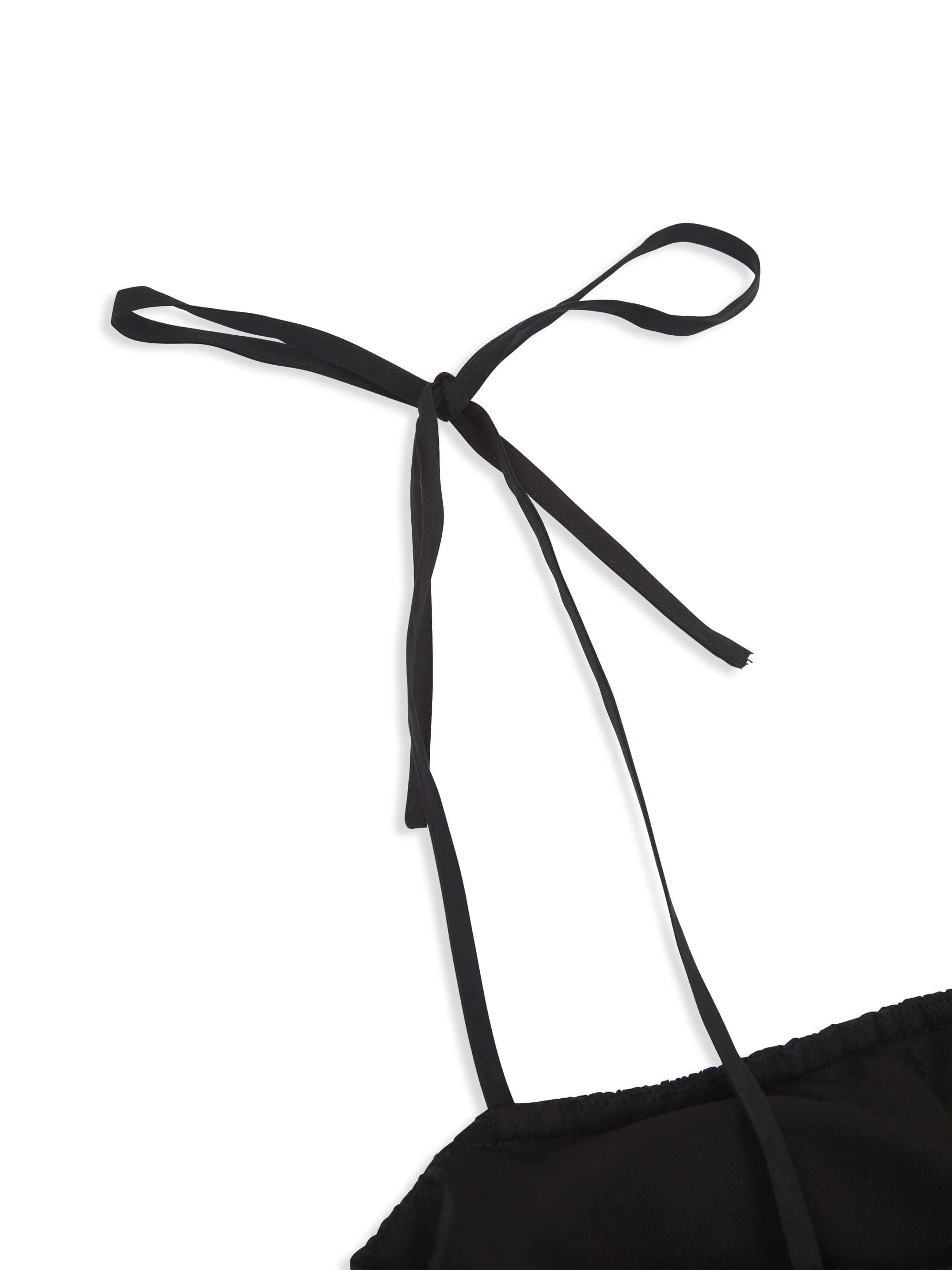'OFF CAMPUS' SHIRRED BODICE BALLOON LEG JUMPSUIT BLACK - Image 10